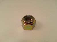 Grade 8 Nylon Insert Hex Lock Nuts - Zinc Yellow Grade 8 Nylon Insert Hex Lock Nuts - Zinc Yellow