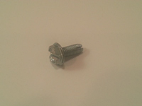 Type 1 Slotted Indented Hex Washer Thread Cutting Screws - Zinc Type 1 Slotted Indented Hex Washer Thread Cutting Screws - Zinc