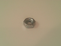 Hex Jam Nuts - Zinc