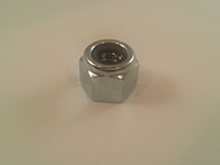 Nylon Insert Heavy Pattern Hex Nuts - Zinc