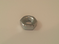 Hex Jam Nuts - Zinc