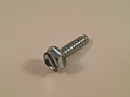 Type 25 Slotted Indented Hex Washer Thread Cutting Screws - Zinc Type 25 Slotted Indented Hex Washer Thread Cutting Screws - Zinc