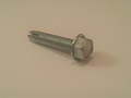 Type 1 Unslotted Indented Hex Washer Thread Cutting Screws - Zinc Type 1 Unslotted Indented Hex Washer Thread Cutting Screws - Zinc